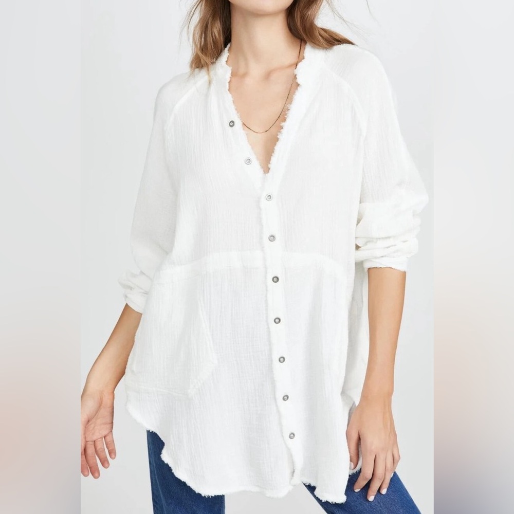 Free people white tunic